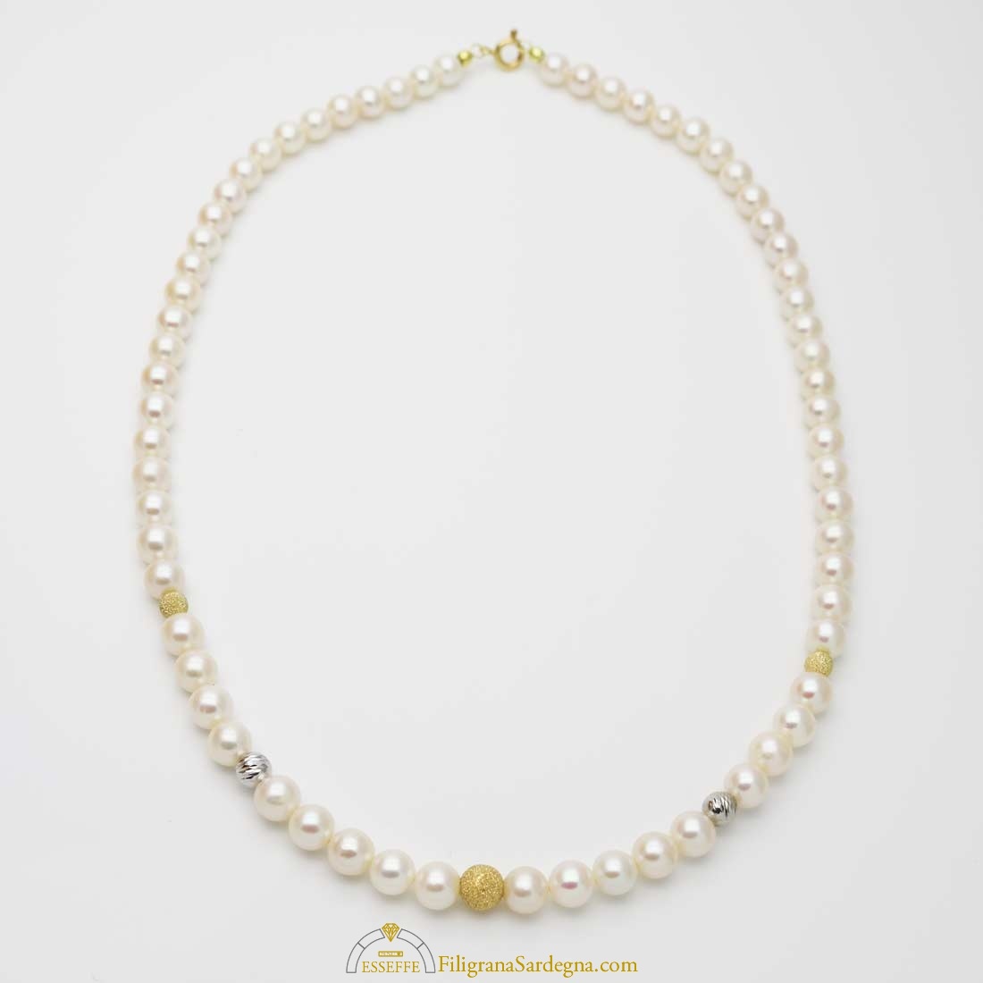 Collana di perle d'acqua dolce