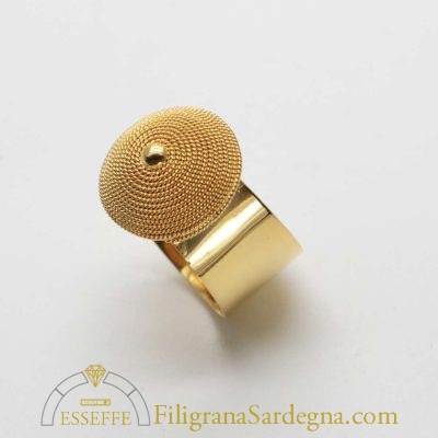 Anello a fascia con corbula