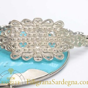 Bracciale maxi fede traforata