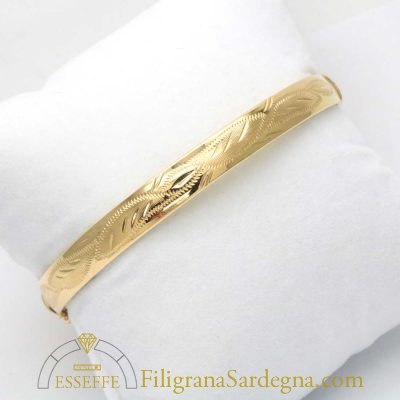 Bracciale rigido in oro