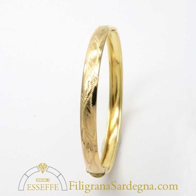 Bracciale rigido in oro