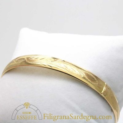 Bracciale rigido in oro