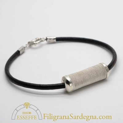 Bracciale rocchetto in filigrana d'argento