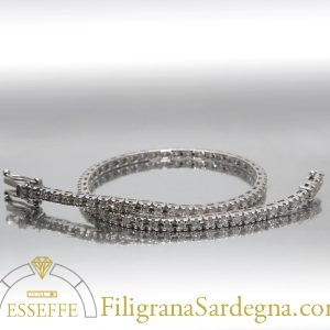 Bracciale tennis di diamanti (1,17 carati)