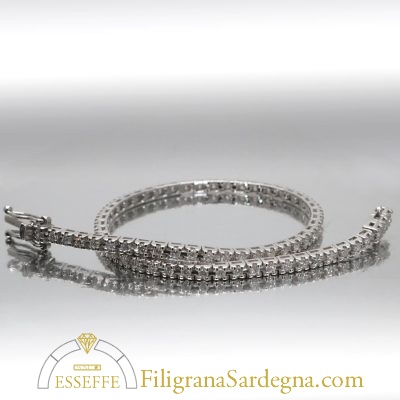 Bracciale tennis di diamanti (1,17 carati)