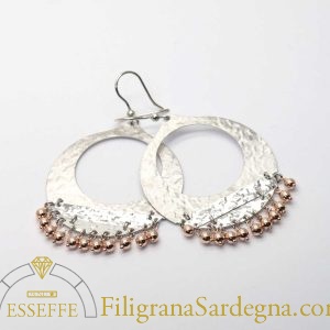 Cerchi zingara in argento