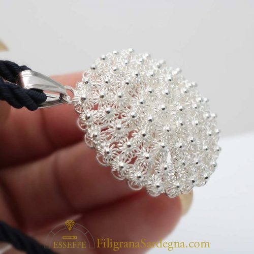 Collana ciondolo ape in argento 925 - Guasco Gioielleria Alessandria