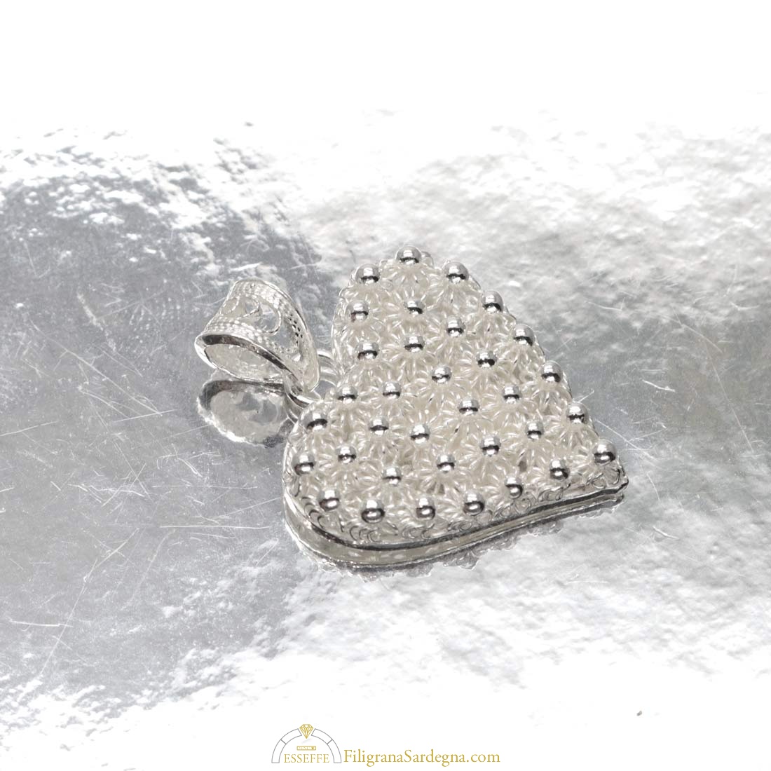 Orecchini Pendenti A Cuore In Argento Sterling 925 - Filigrana, Idea Regalo Per Donna