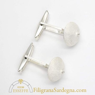 Gemelli in filigrana d’argento con corbule