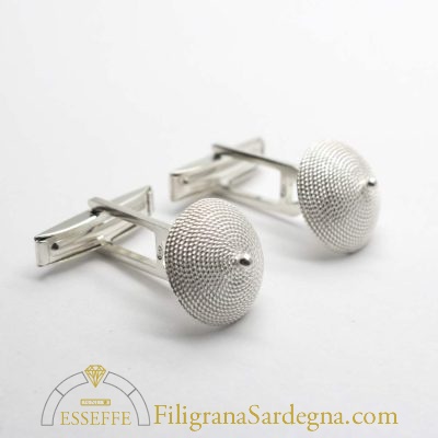 Gemelli in filigrana d’argento con corbule