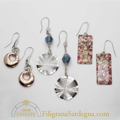 Offerta set orecchini in argento