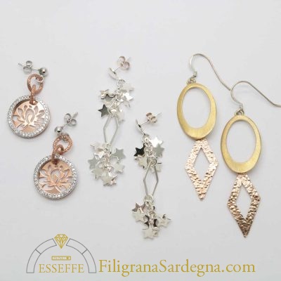 Offerta set orecchini in argento