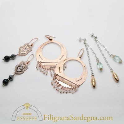 Offerta set orecchini in argento