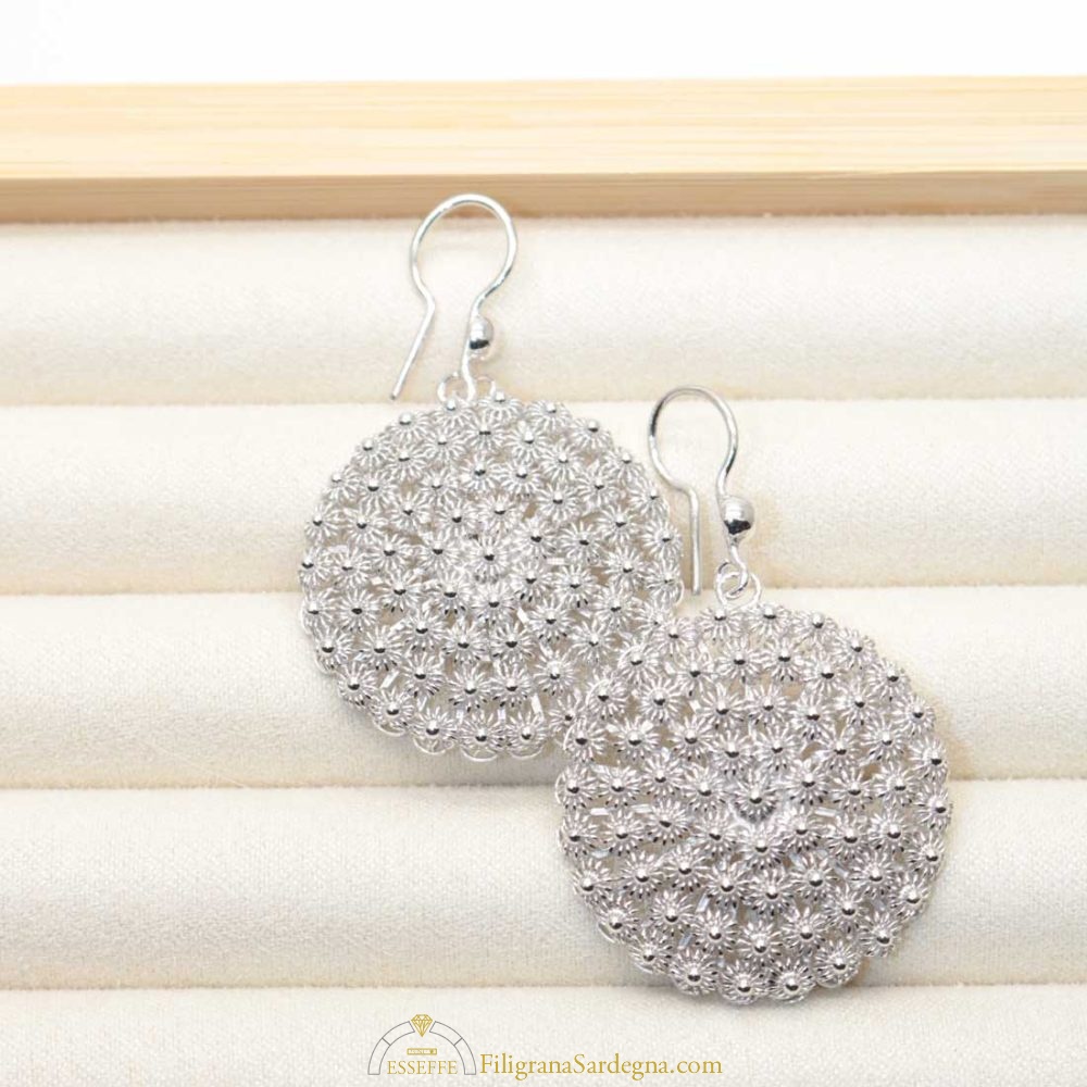 Orecchini A Filo In Argento 925 Placcato Oro Con Quarzo Fumé Naturale 7x9mm, Fatti A Mano In Norvegia