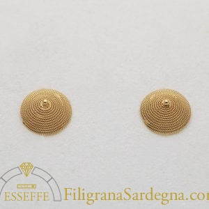Orecchini in oro con corbula media (1,1 cm)