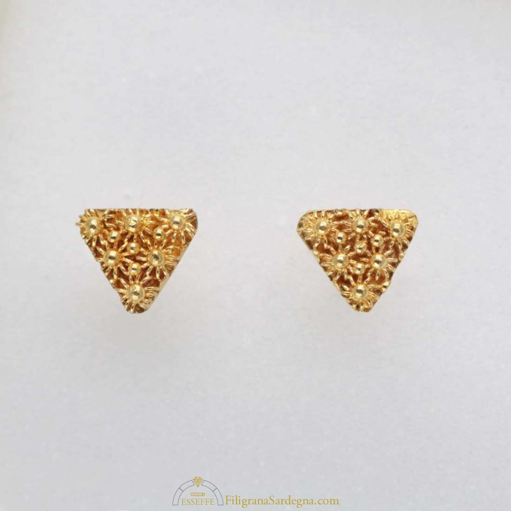 Set Regalo Gioielli Fan 10 Pezzi: 3 Collane, 6 Orecchini, 1 Bracciale – Triangoli E Clessidre Rotanti, Argento E Oro
