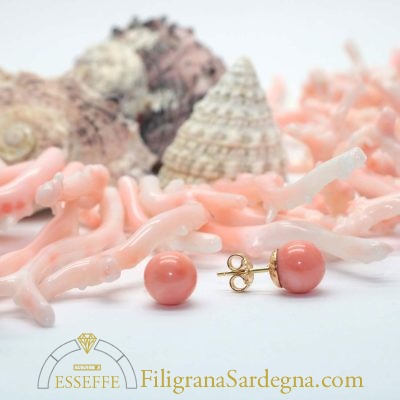 Sfere di corallo rosa